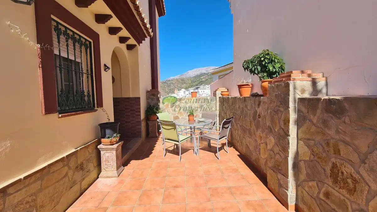 Terrace of Houses for sale in Canillas de Albaida  with Air Conditioner, Terrace and Storage room
