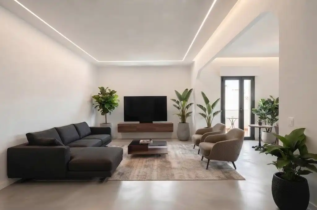 Sala de estar de Casa o chalet en venta en Vícar con Trastero