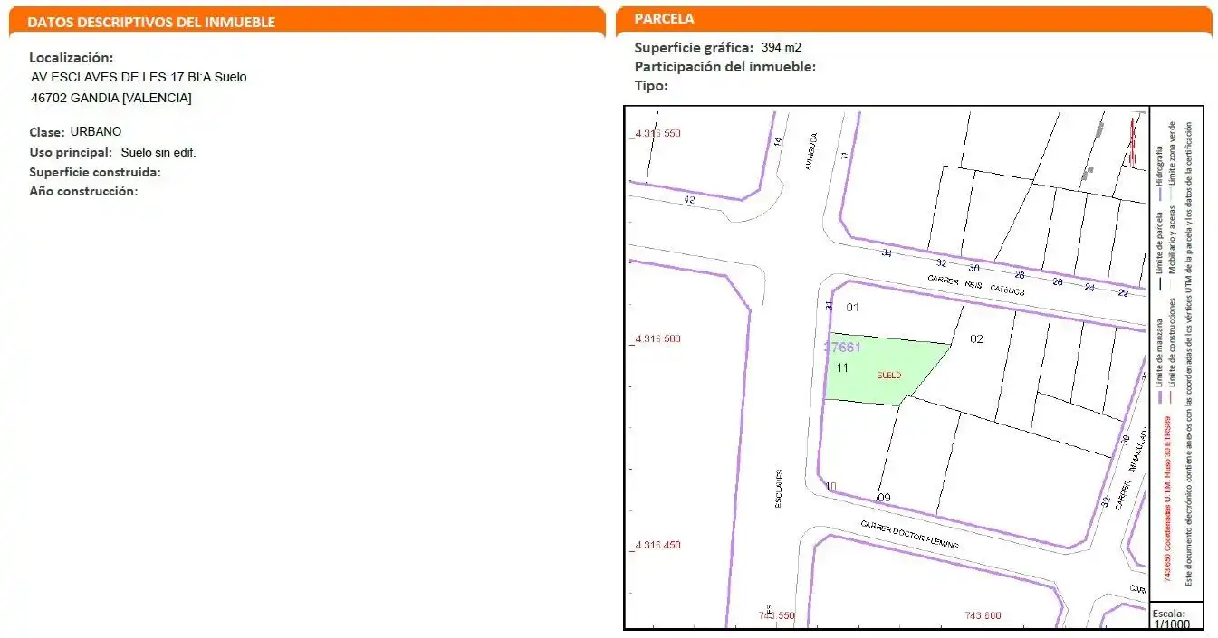 Residencial en venta en Avenida Avenida Esclaves, 17, Benipeixcar - El Raval