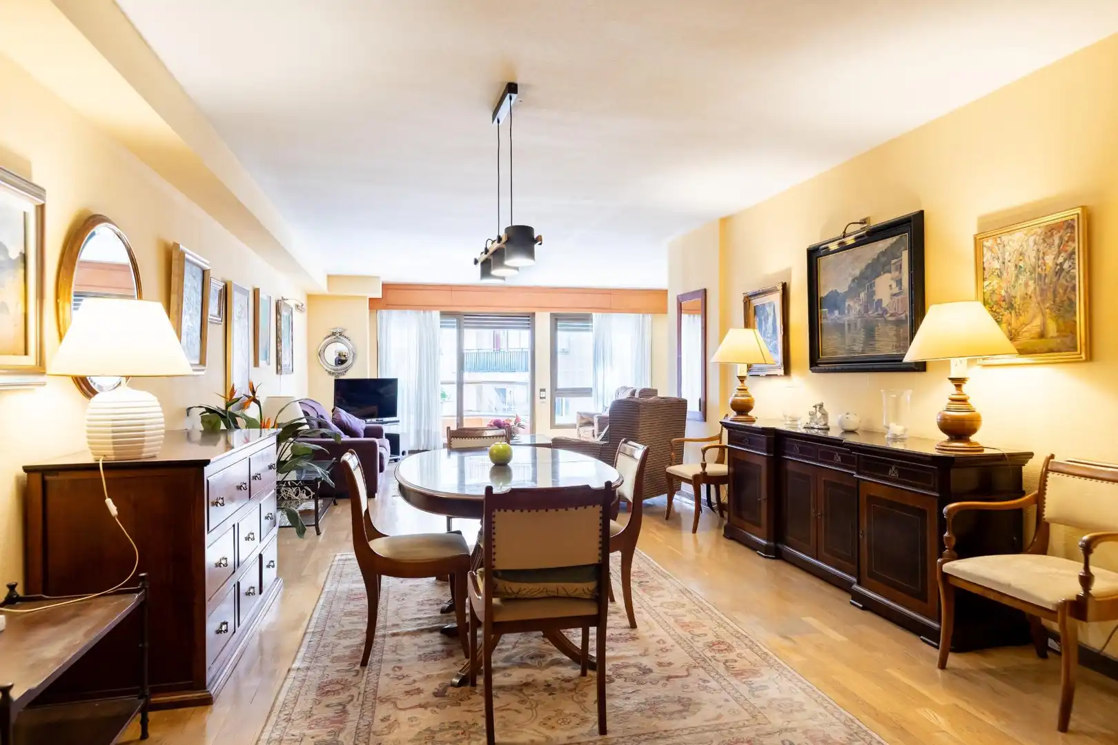 Living room of Flat for sale in  Palma de Mallorca  with Air Conditioner, Heating and Private garden