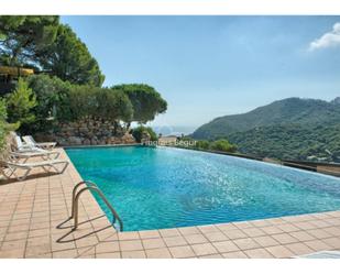 Swimming pool of Single-family semi-detached for sale in Begur  with Air Conditioner, Terrace and Swimming Pool