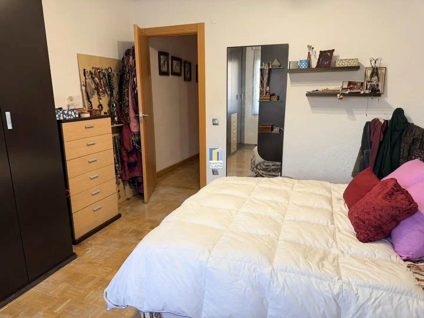 Bedroom of Flat for sale in Zamora Capital   with Parquet flooring, Terrace and Balcony