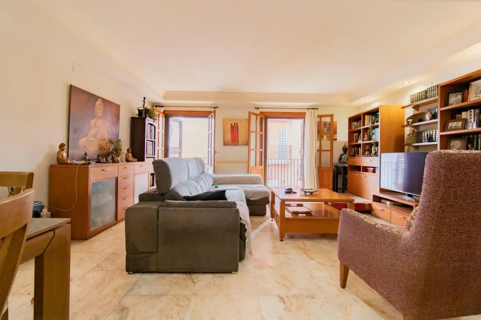 Wohnzimmer von Maisonette zum Verkauf in El Puig
