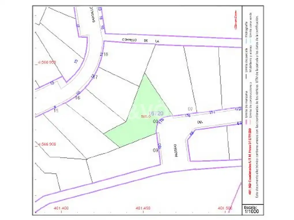 Terreny residencial en venda a Llevantina - Montgavina - Quintmar, imagen 8