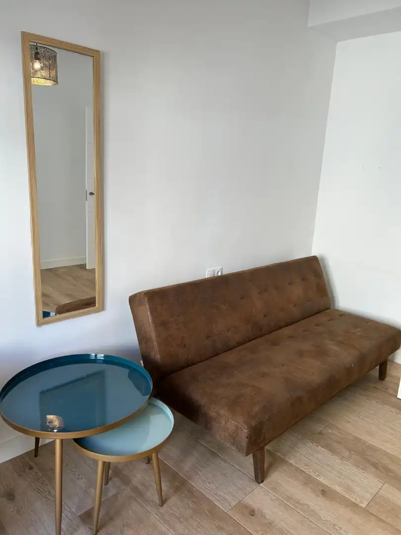 Living room of Flat for rent in Jaén  with Air Conditioner, Furnished and Oven