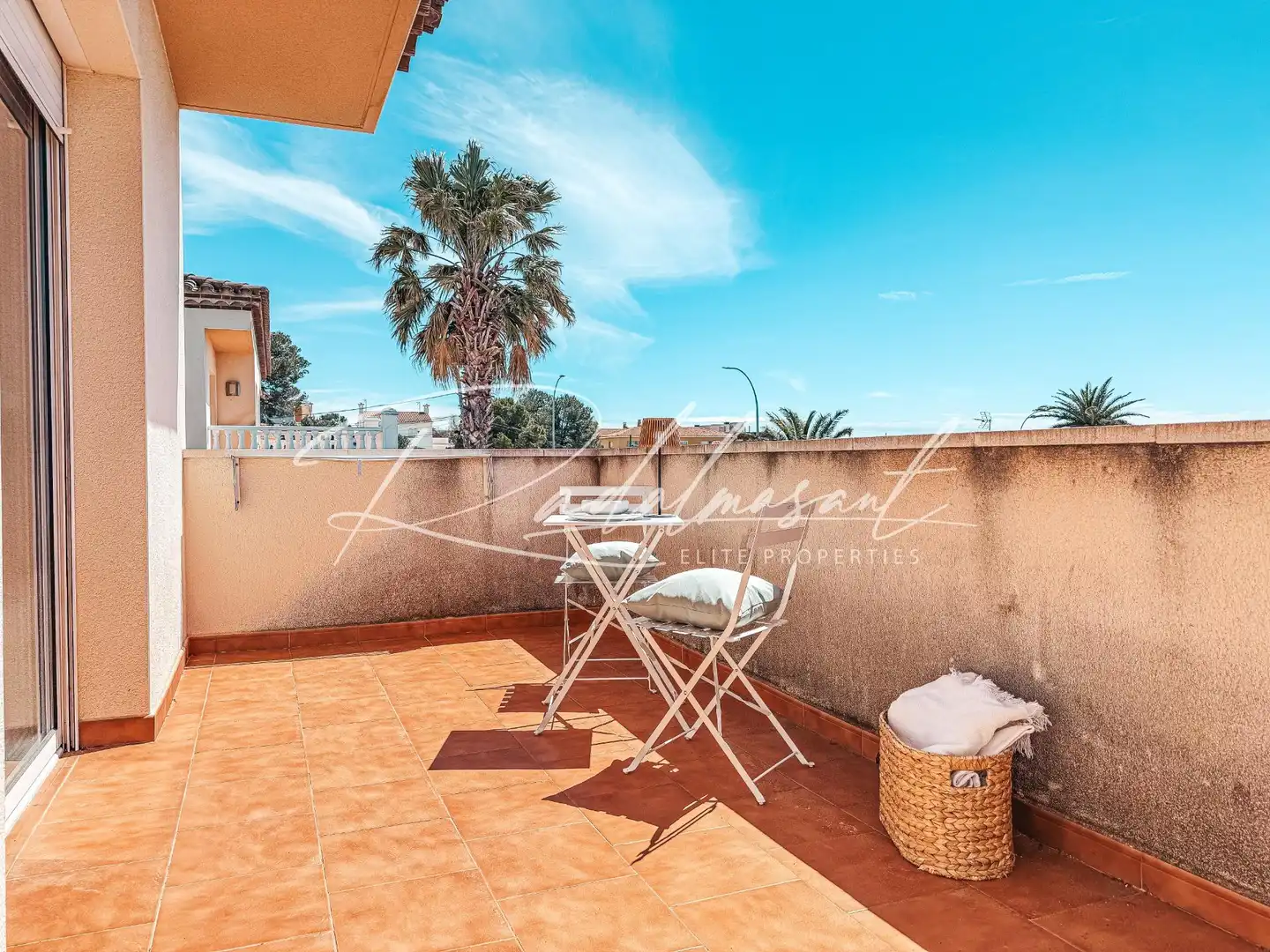 Terrace of Detached homes for sale in Mont-roig del Camp  with Air Conditioner, Heating and Private garden