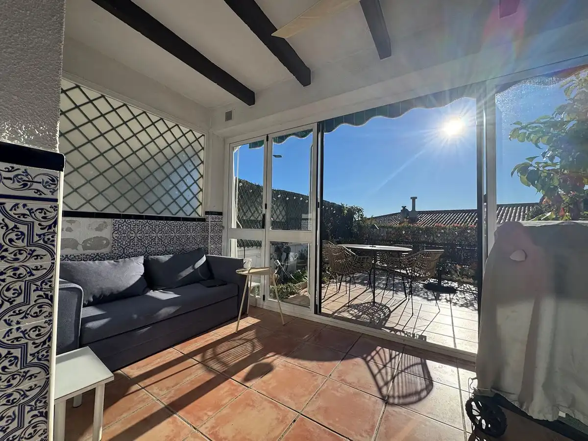 Terraza de Casa adosada en venta en Benalmádena con Aire acondicionado, Terraza y Piscina comunitaria