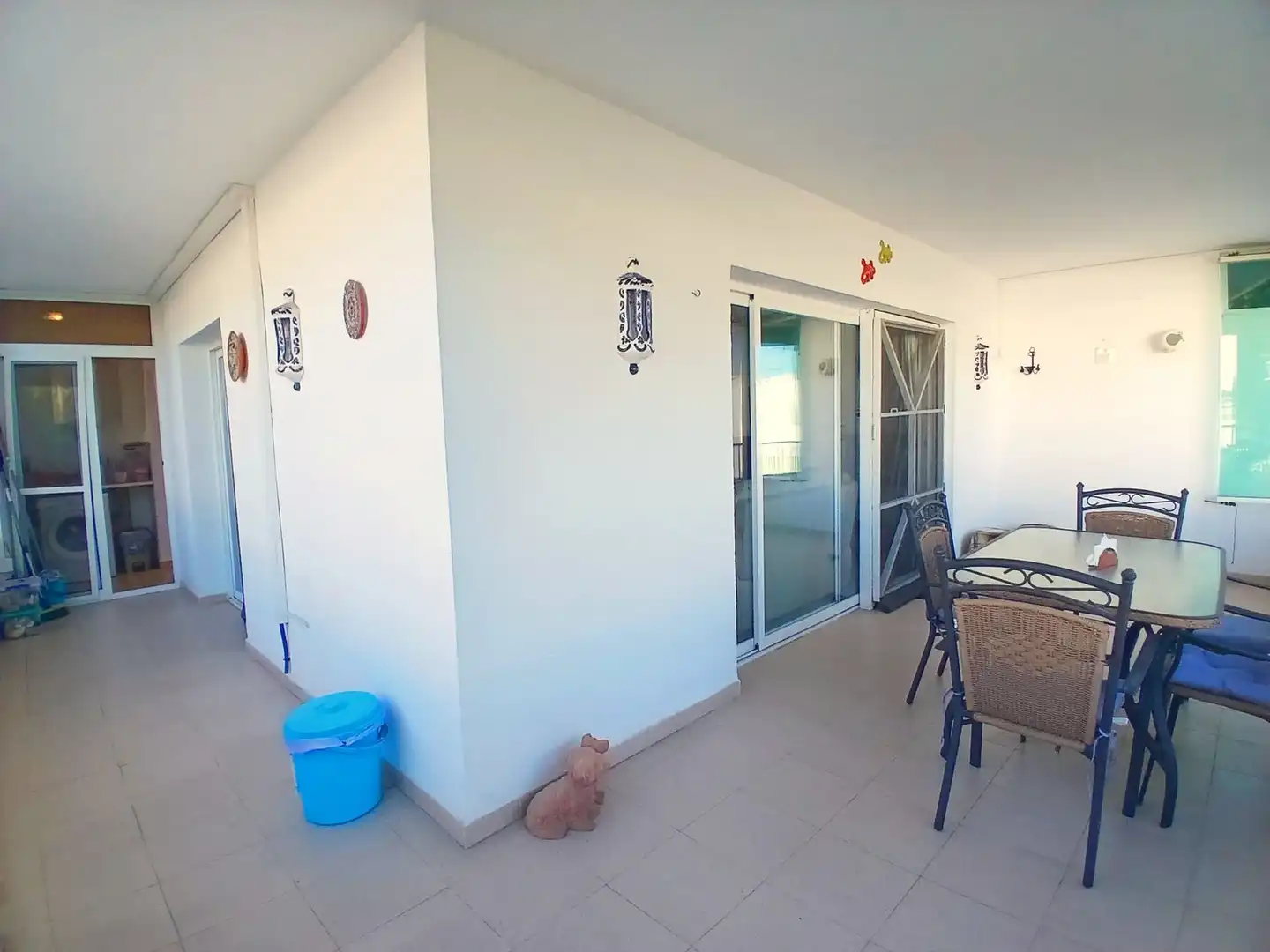 Balcony of Flat for sale in Los Pacos
