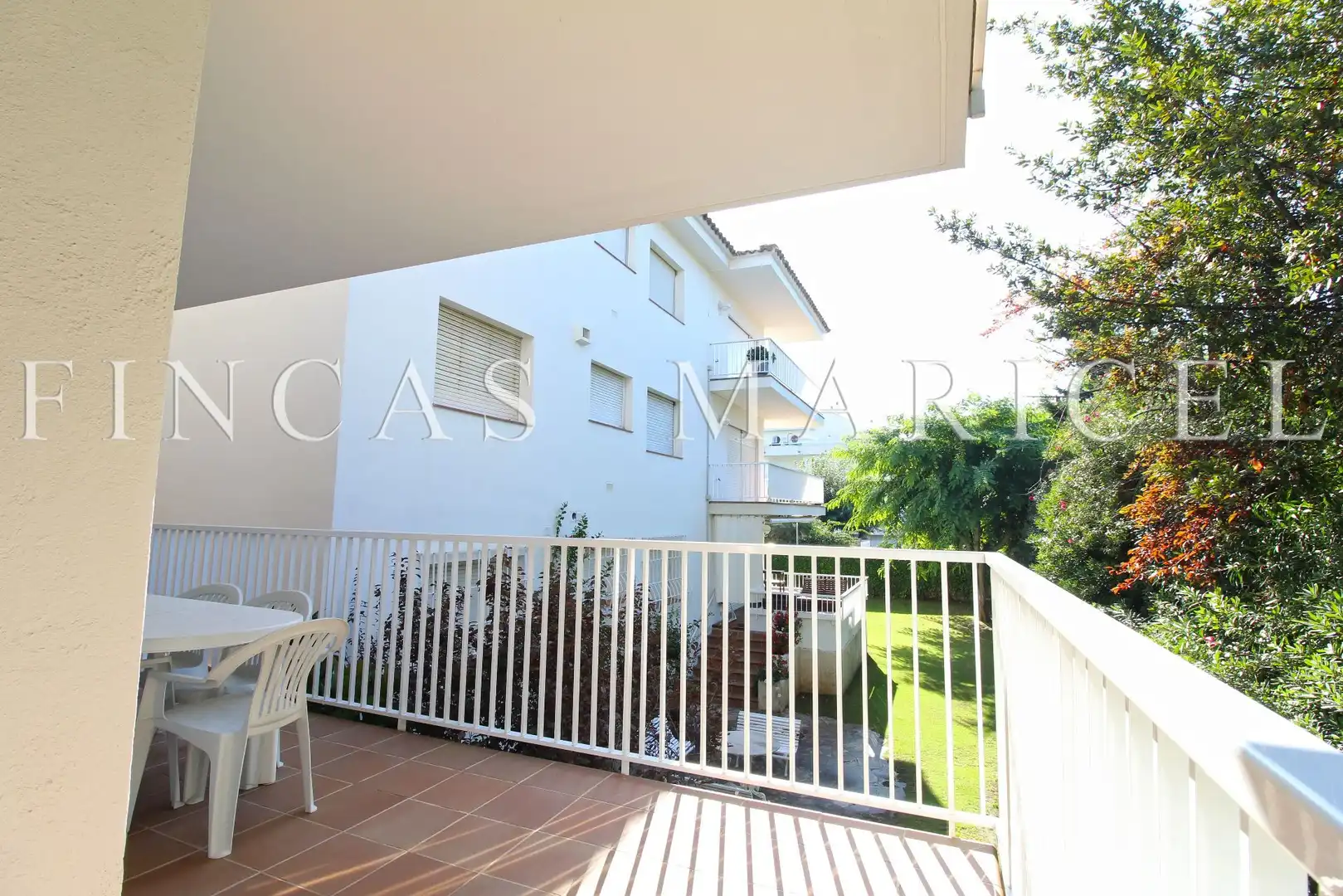 Terrasse von Wohnung zur Miete in Can Girona - Terramar - Vinyet