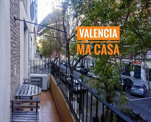 Exterior view of Flat to rent in  Valencia Capital  with Air Conditioner, Heating and Furnished