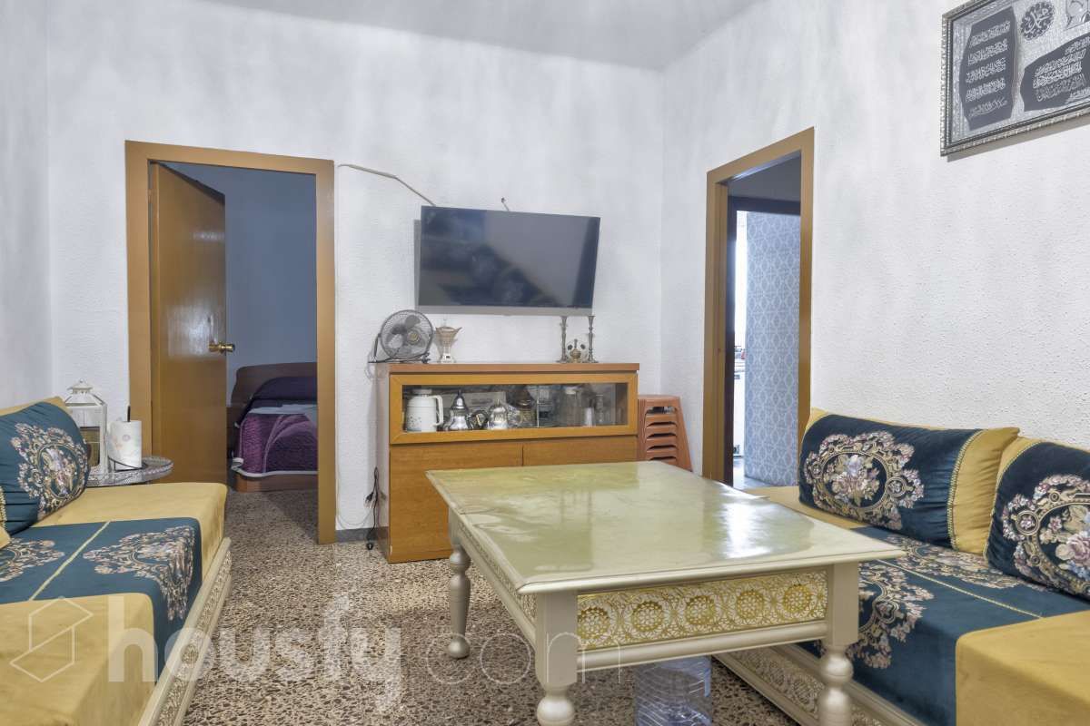 Living room of Flat for sale in  Barcelona Capital