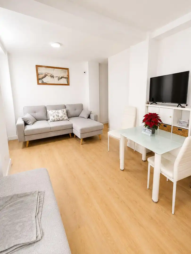 Sala de estar de Piso en venta en San Juan de Aznalfarache