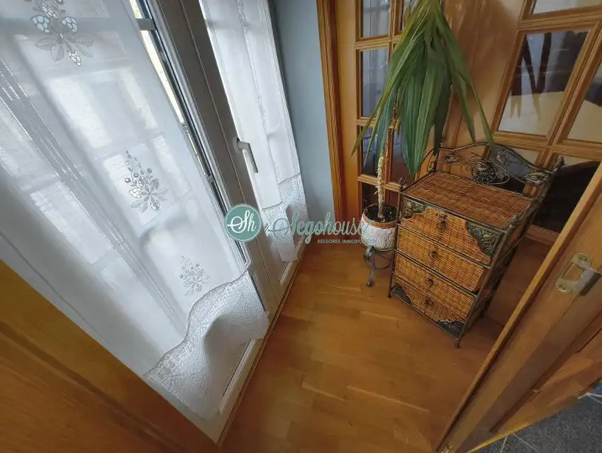 Schlafzimmer von Wohnung zur Miete in Segovia mit Heizung, Parkett und Möbliert