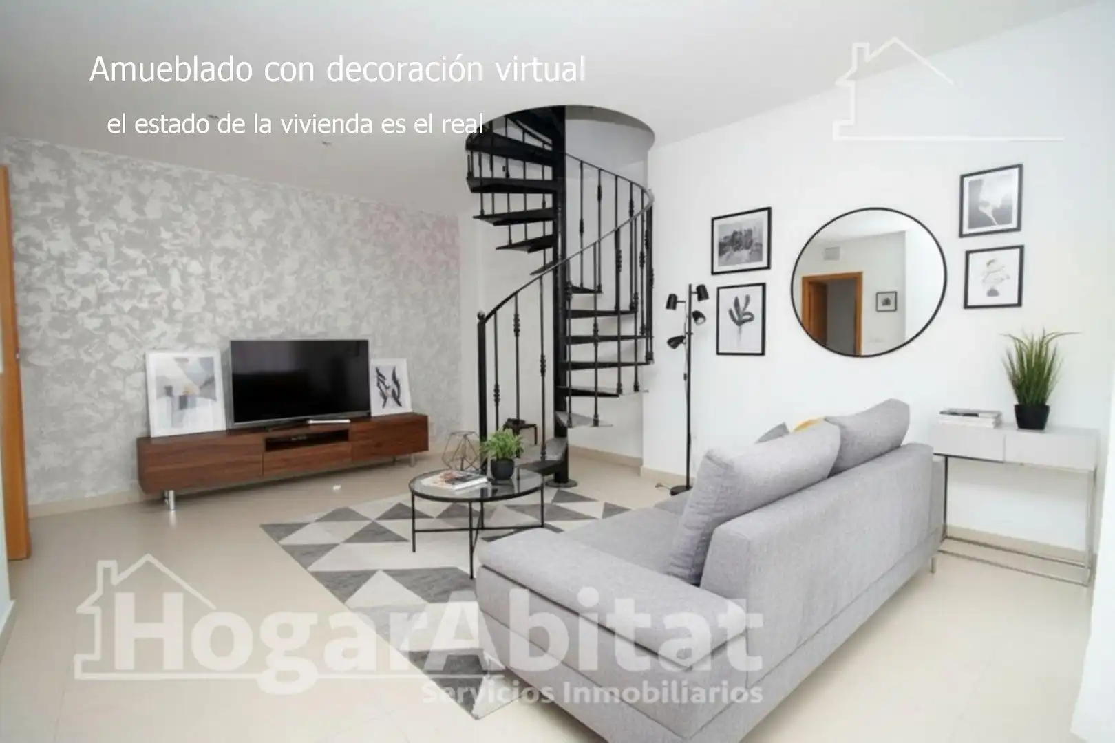 Sala de estar de Piso en venta en Llíria con Aire acondicionado y Terraza