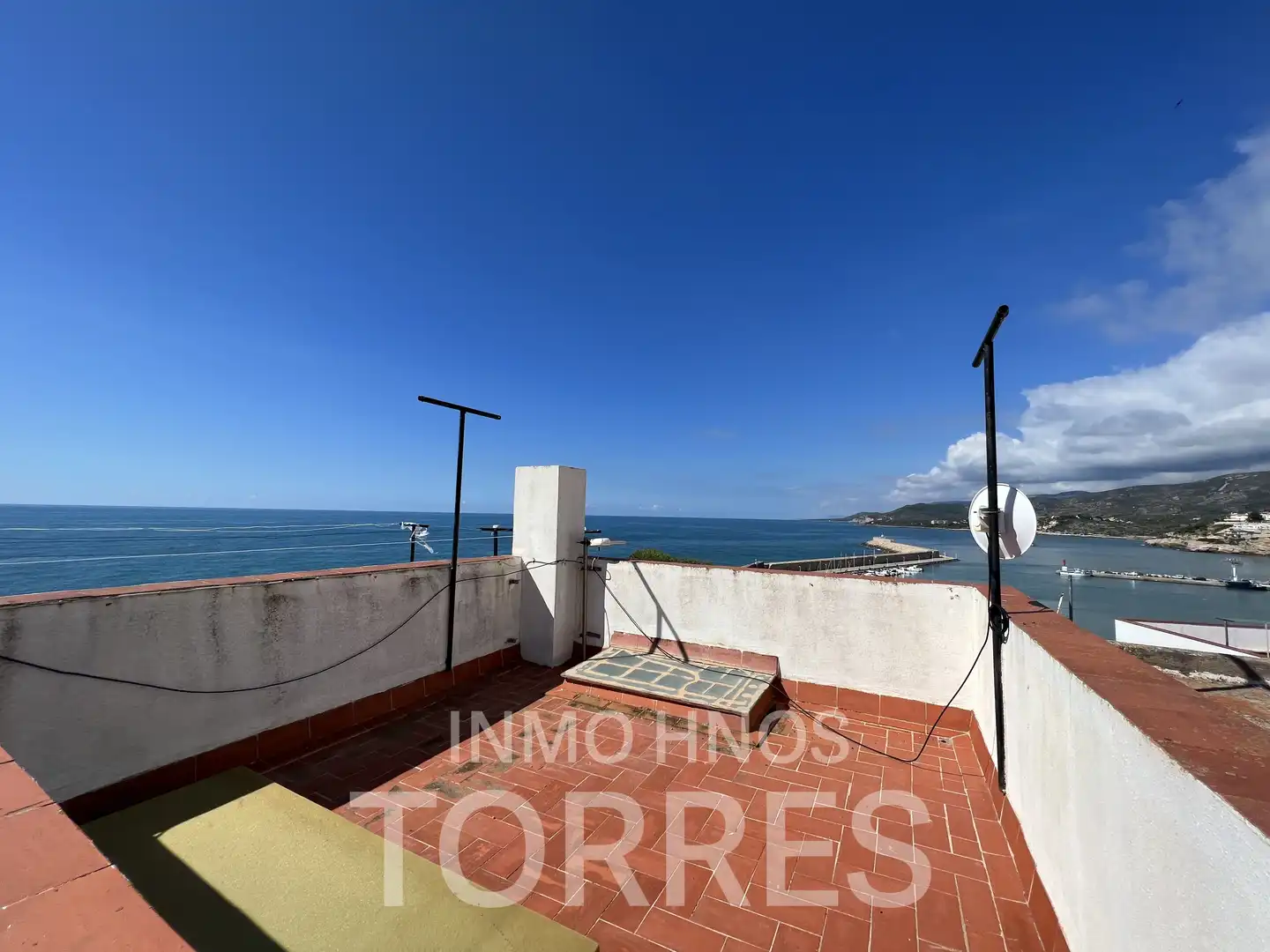 Terraza de Casa adosada en venta en Peñíscola / Peníscola con Terraza y Balcón
