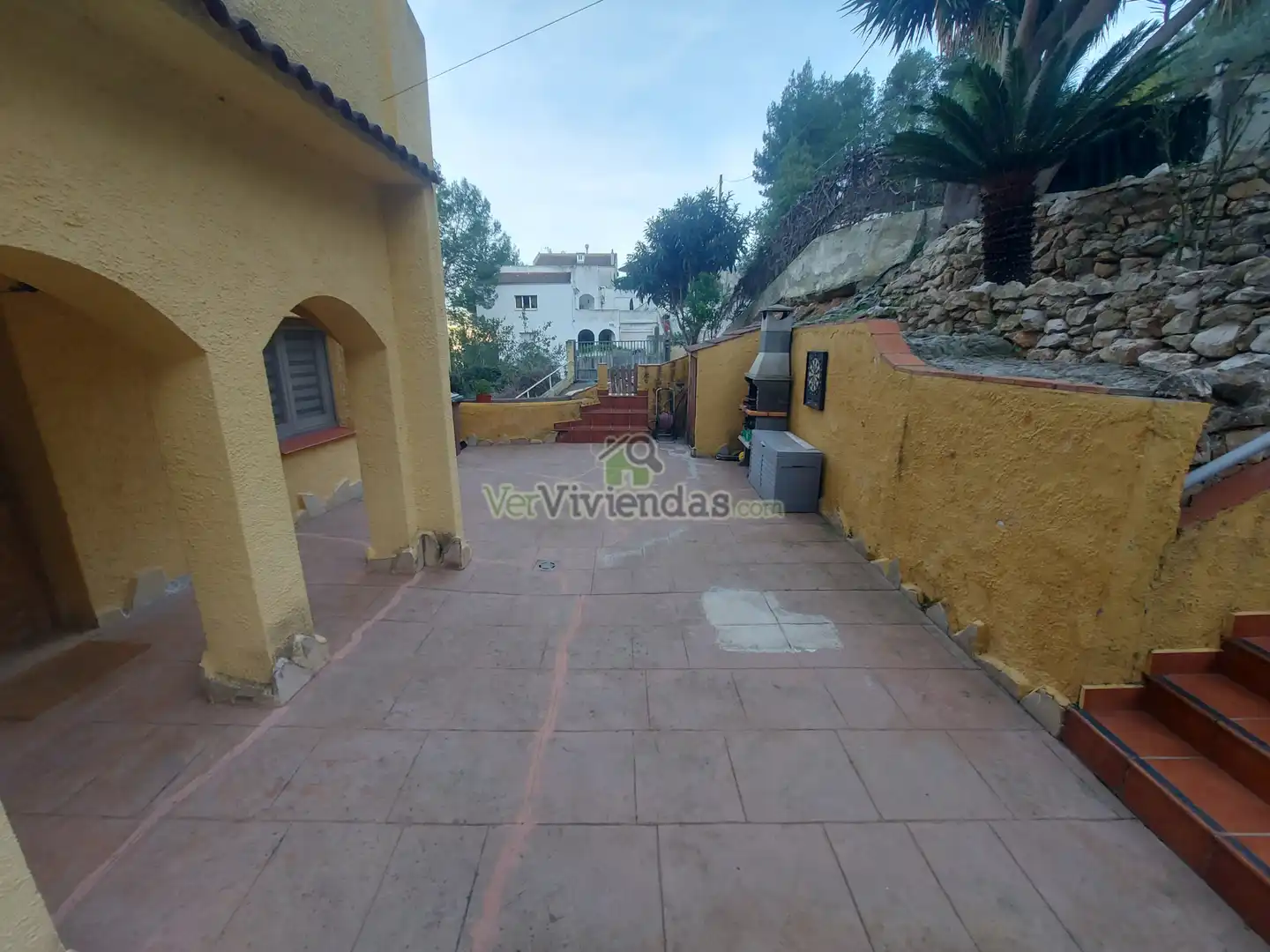 Jardín de Casa o chalet en venta en Vallirana con Calefacción, Jardín privado y Terraza