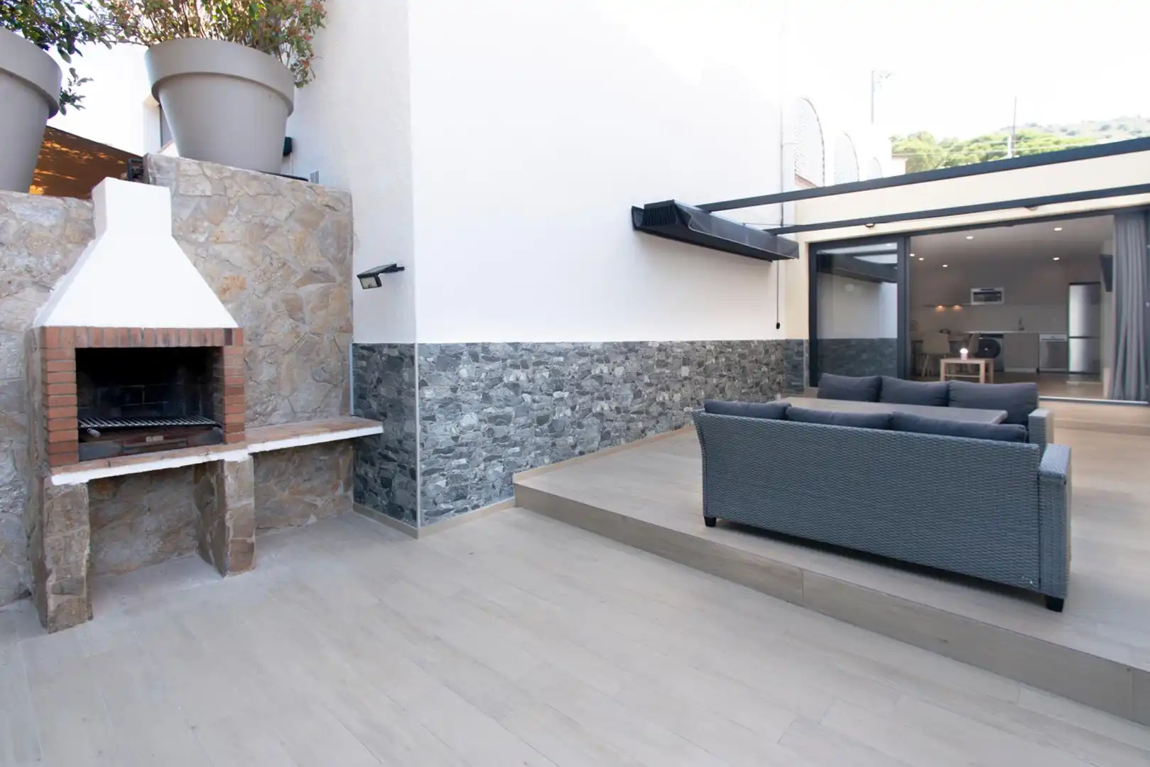Terrassa de Apartament en venda en Roses