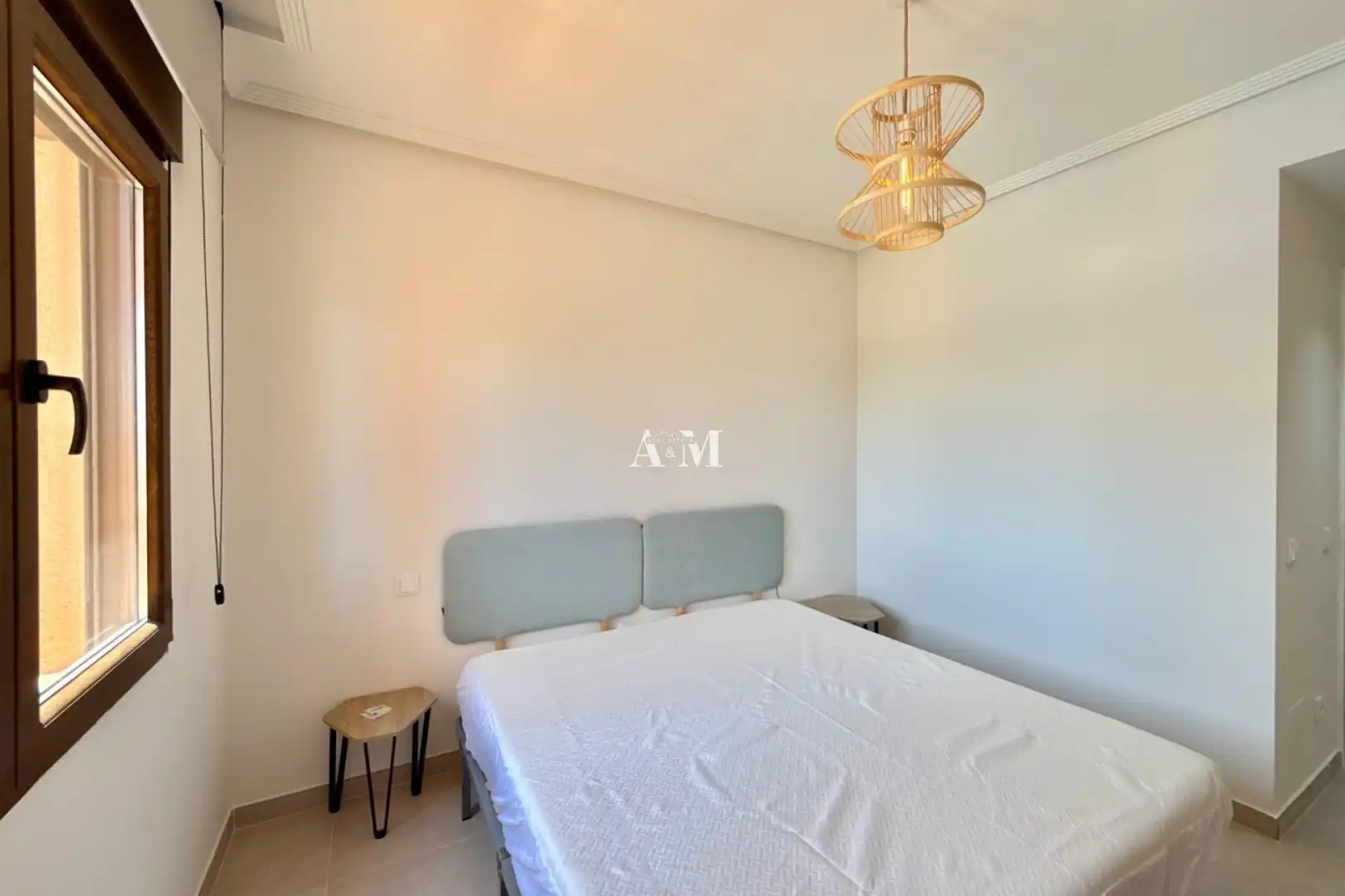 Bedroom of Flat for rent in Los Alcázares  with Air Conditioner, Terrace and Swimming Pool