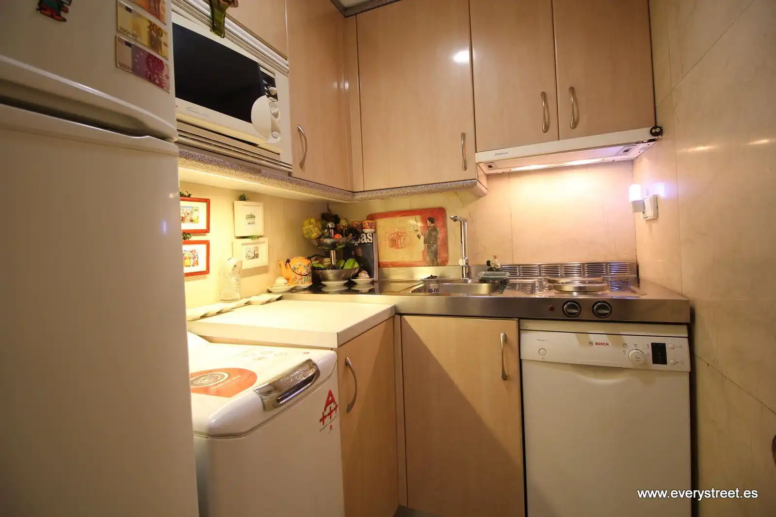 Küche von Wohnung zum Verkauf in Madrid mit Klimaanlage, Heizung und Abstellraum