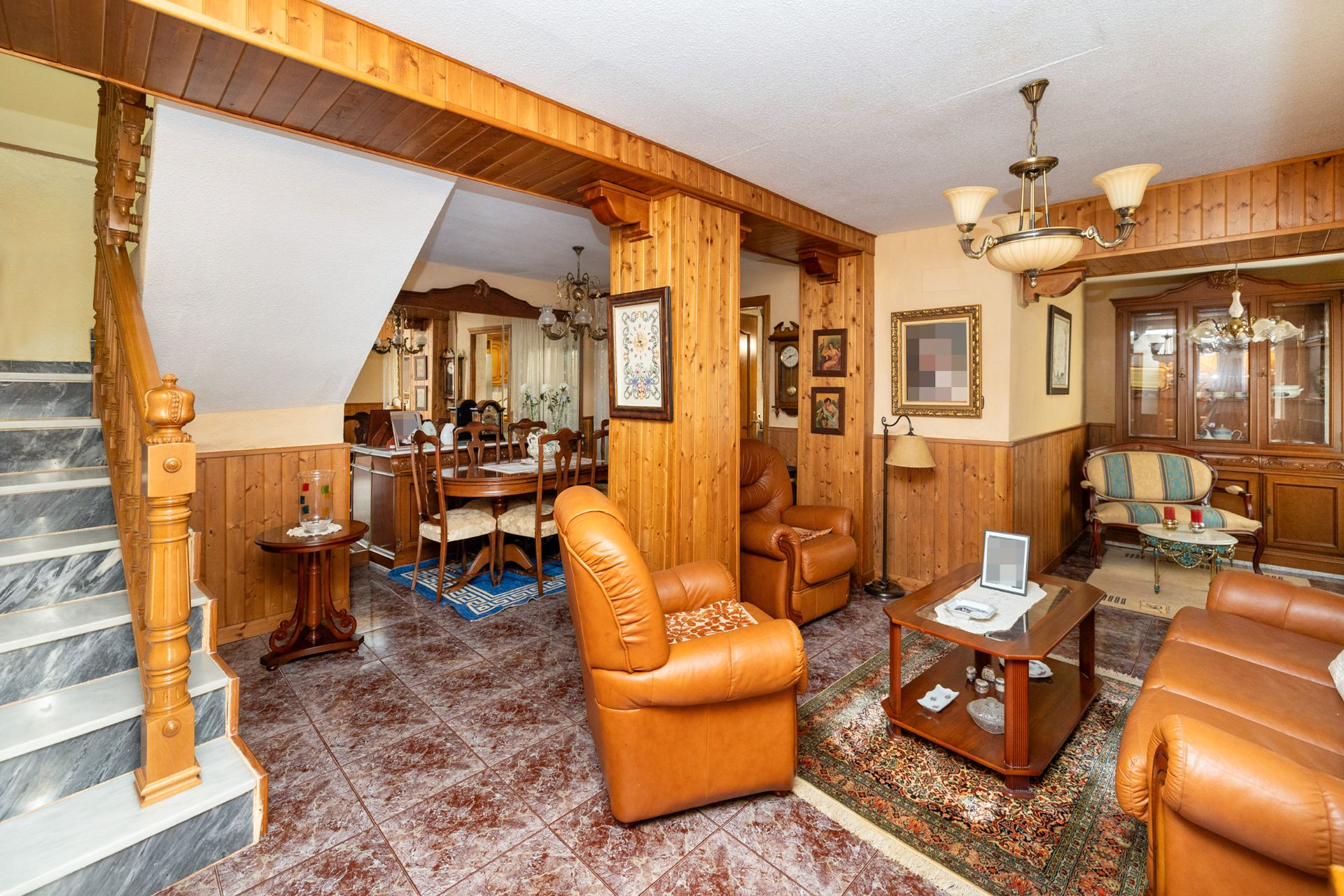 Sala d'estar de Casa adosada en venda en Lecrín