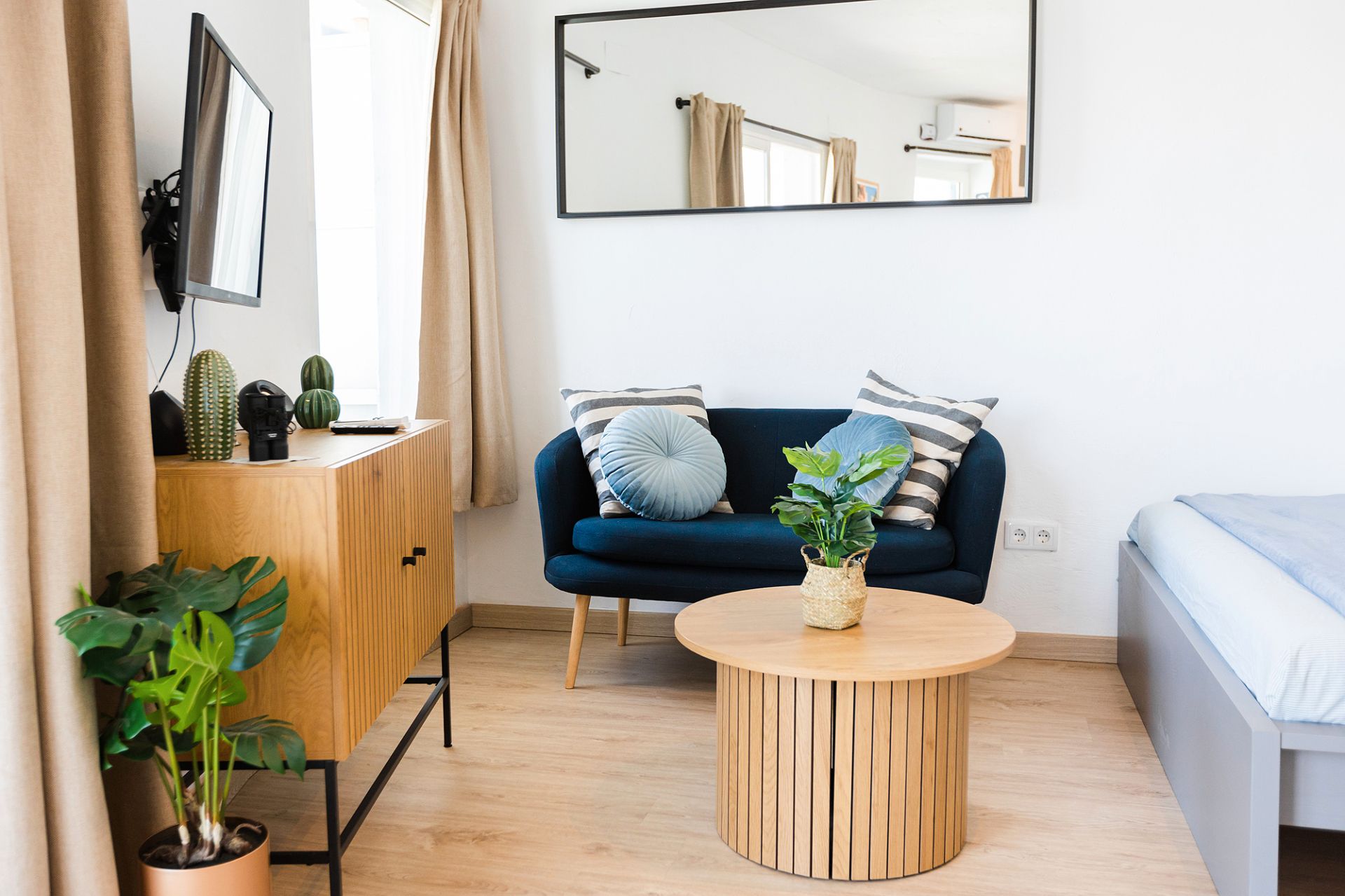 Living room of Apartment for sale in Calpe / Calp  with Air Conditioner, Terrace and Washing machine