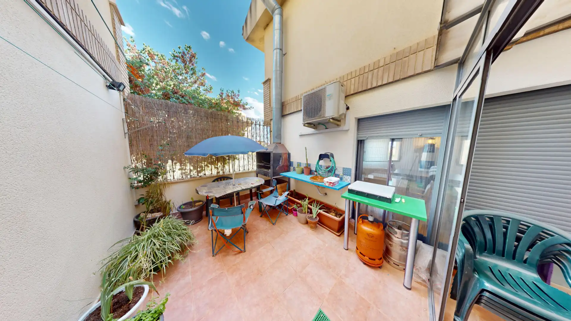 Terraza de Casa adosada en venta en Albacete con Aire acondicionado, Calefacción y Parquet