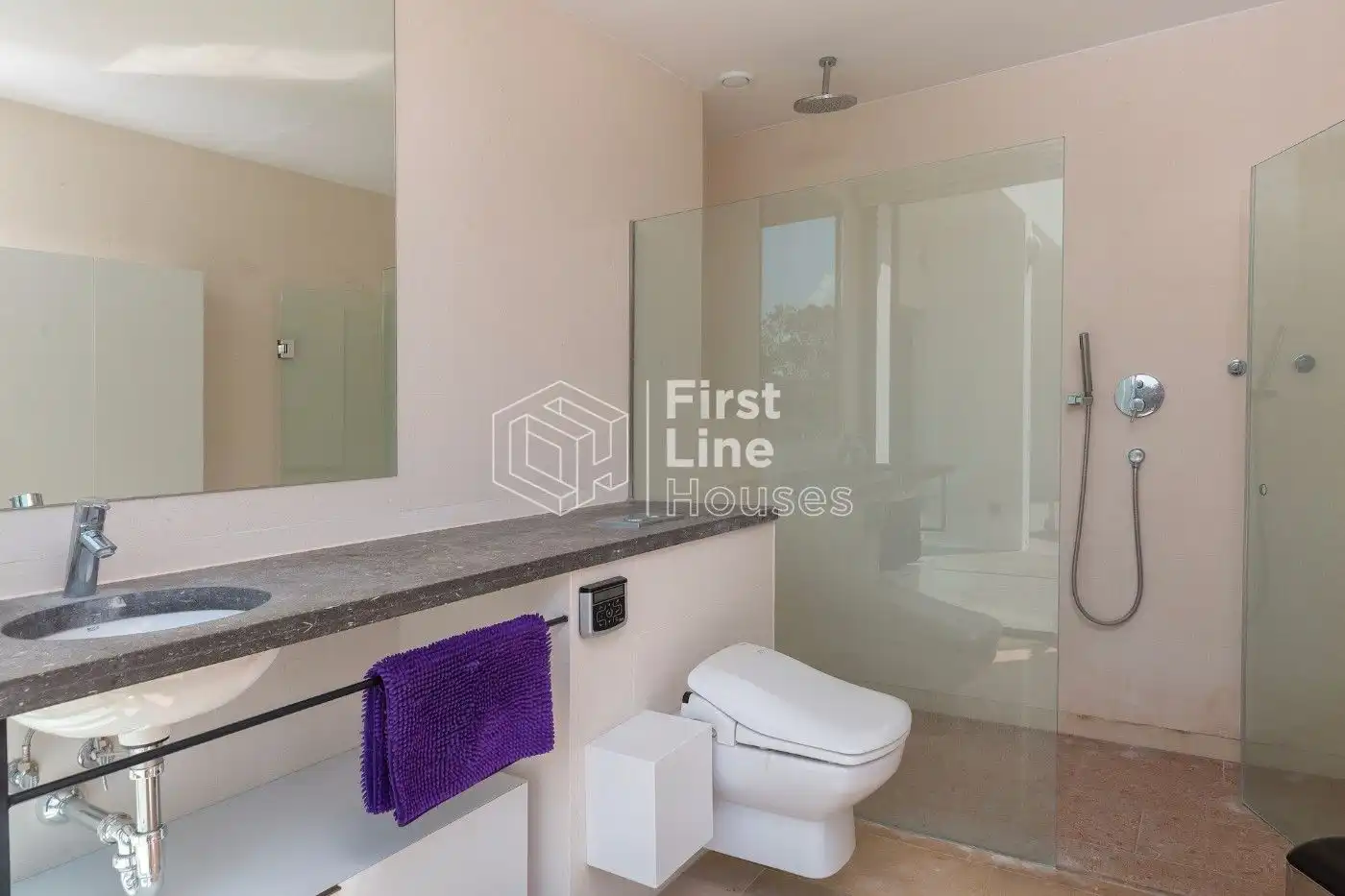 Baño de Casa o chalet en venta en Caldes de Malavella con Aire acondicionado, Calefacción y Terraza