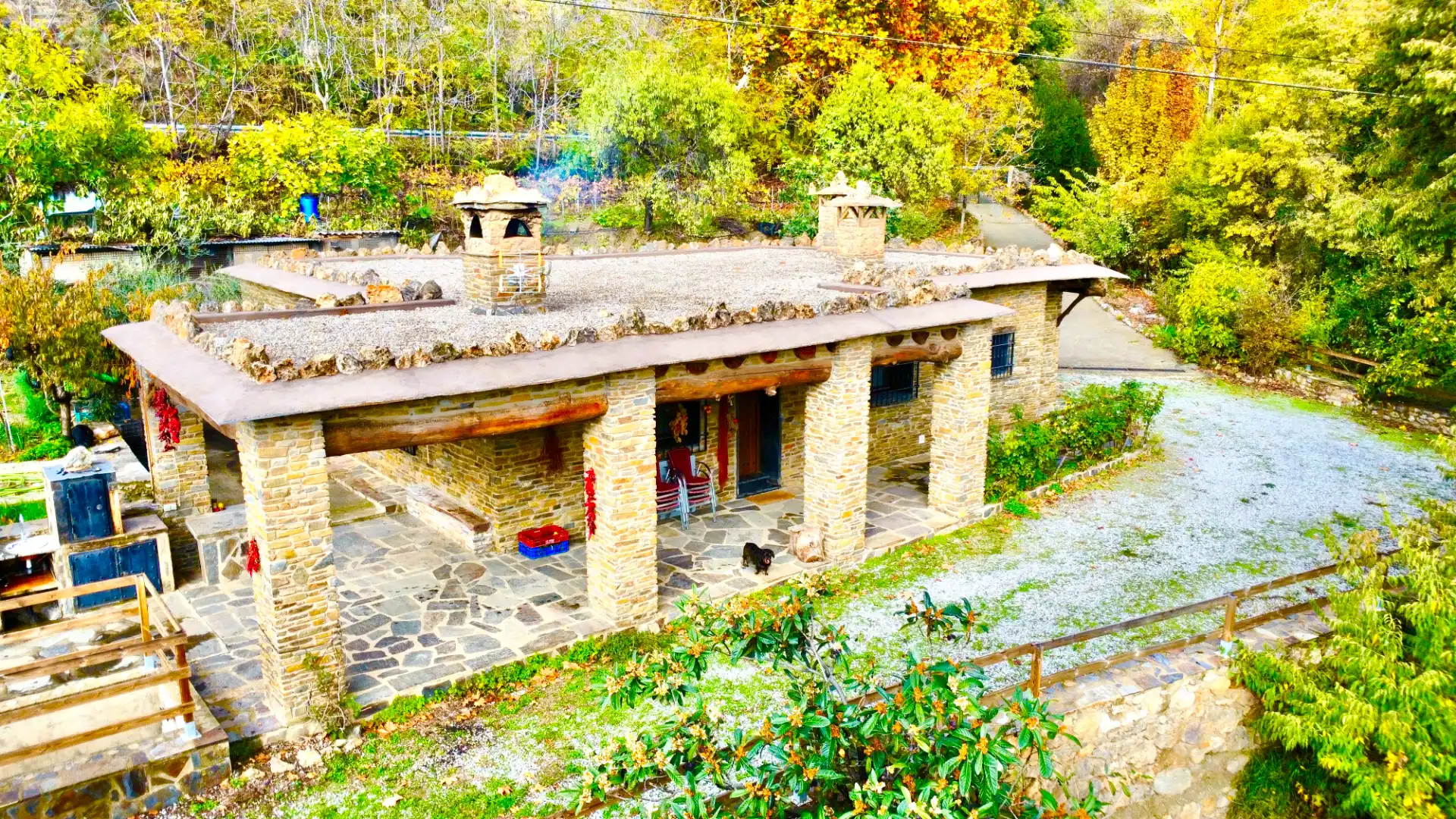 Exterior view of Houses for sale in Alpujarra de la Sierra  with Heating, Private garden and Terrace