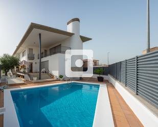 Swimming pool of House or chalet for sale in Vilablareix  with Air Conditioner, Heating and Terrace