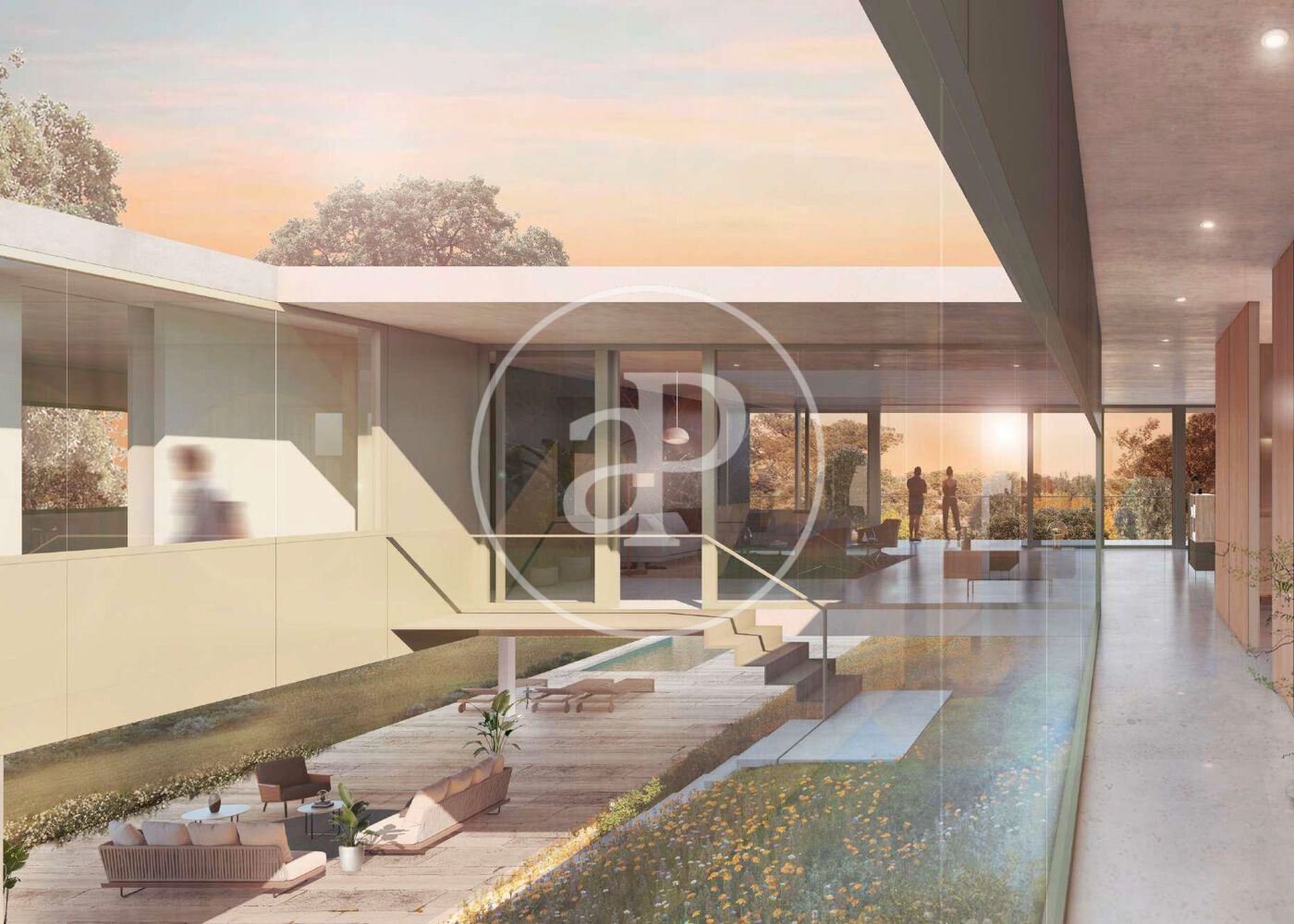 Terrassa de Casa o xalet en venda en Boadilla del Monte amb Aire condicionat, Calefacció i Jardí privat
