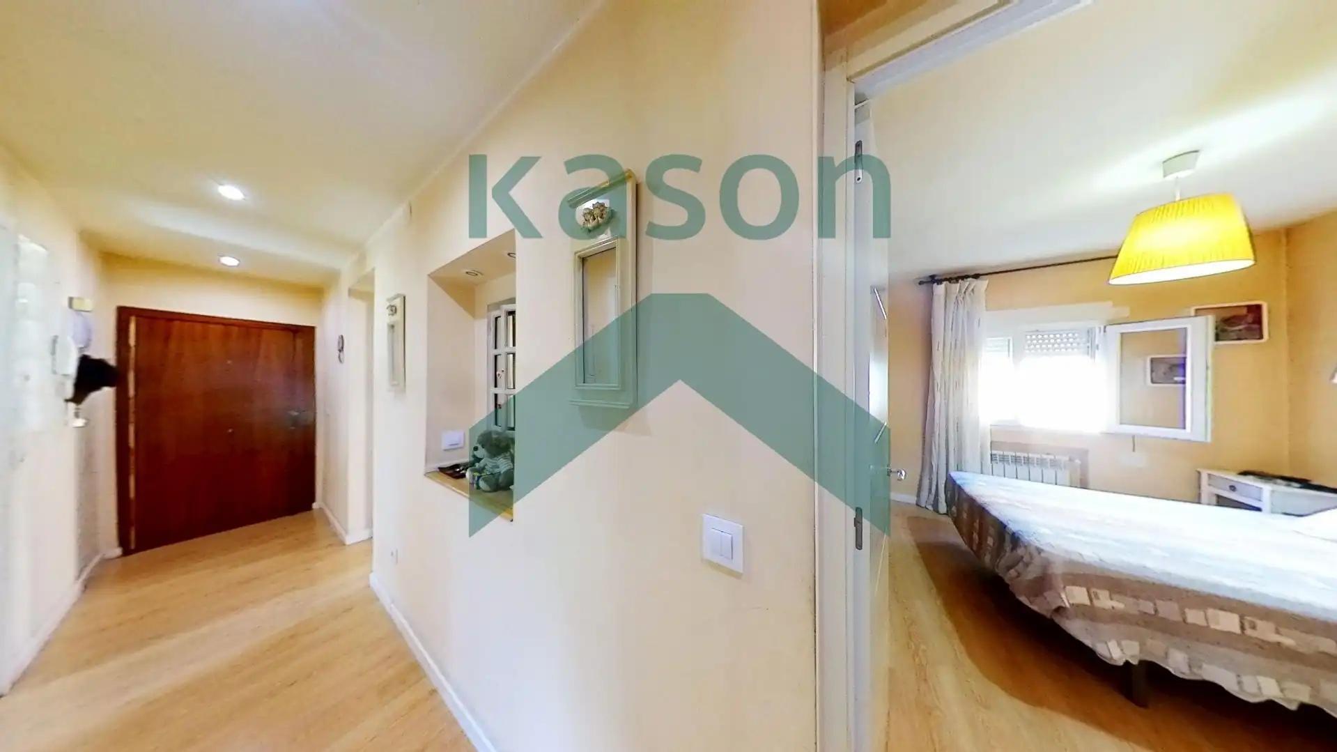 Bedroom of Flat for sale in Madrid  with Air Conditioner and Heating