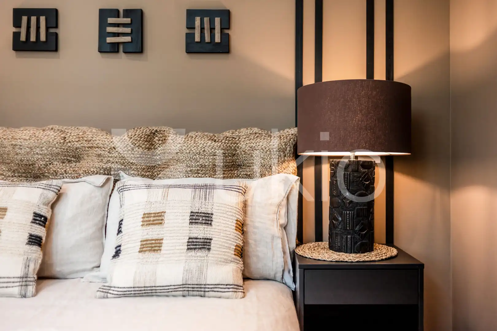 Habitación de Apartamento de alquiler en Madrid con Aire acondicionado, Horno y Lavadora