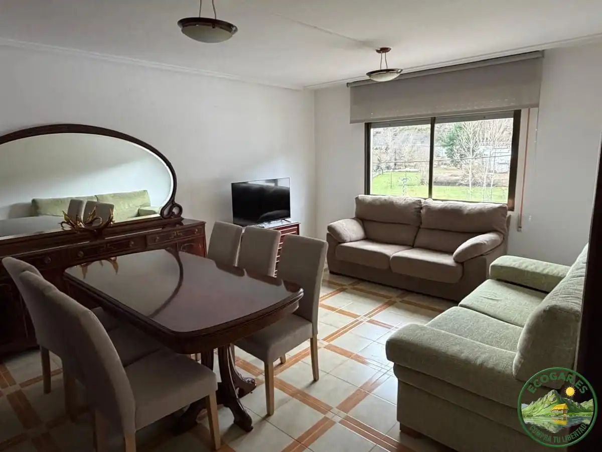 Living room of Houses for sale in Trabadelo  with Heating, Private garden and Parquet flooring