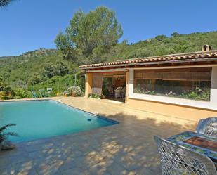 Jardí de Casa o xalet en venda en Castell de Castells amb Terrassa i Piscina