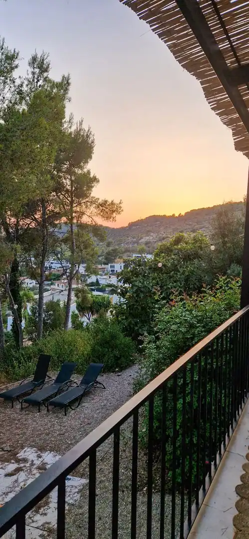 Vista exterior de Casa o xalet en venda en Sant Pere de Ribes amb Aire condicionat, Calefacció i Jardí privat