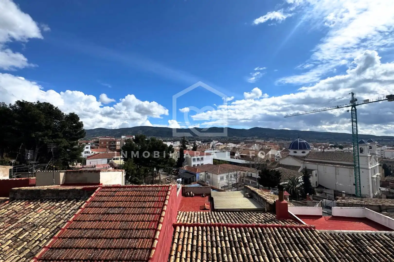 Vista exterior de Casa o chalet en venta en Ibi con Terraza y Amueblado