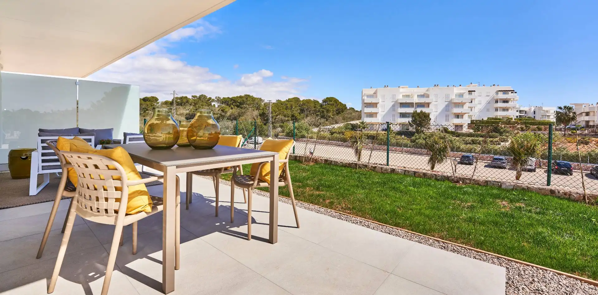 Terraza de Apartamento en venta en Santanyí con Aire acondicionado, Calefacción y Jardín privado