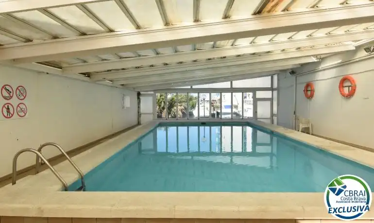 Swimming pool of Study for sale in Roses  with Heating, Furnished and Community pool