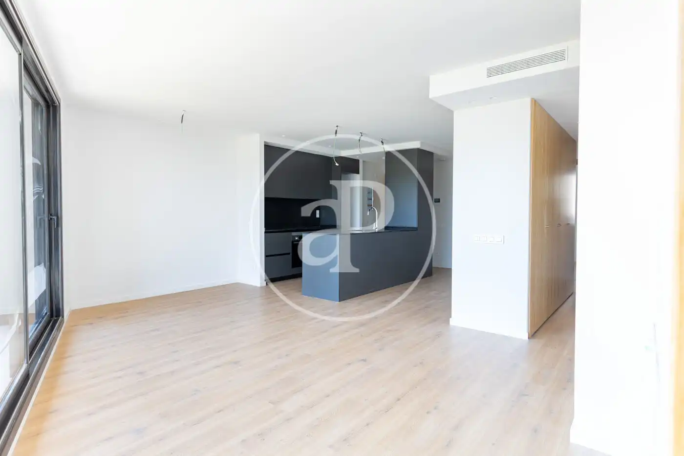 Wohnzimmer von Wohnung zum Verkauf in Sant Cugat del Vallès mit Klimaanlage, Heizung und Balkon