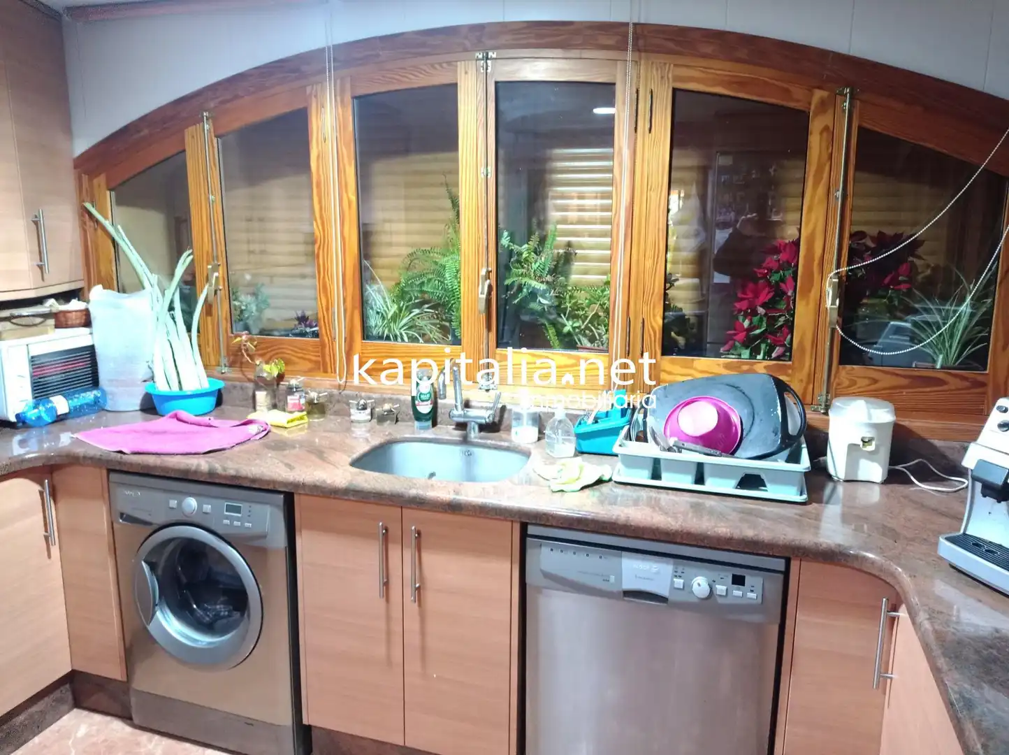 Kitchen of Houses for sale in Benillup  with Air Conditioner, Private garden and Community pool