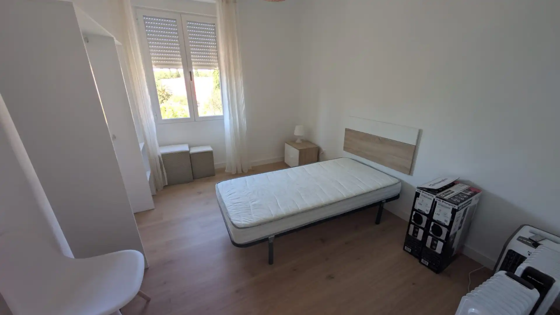 Bedroom of Flat for rent in Ciudad Real  with Air Conditioner and Furnished