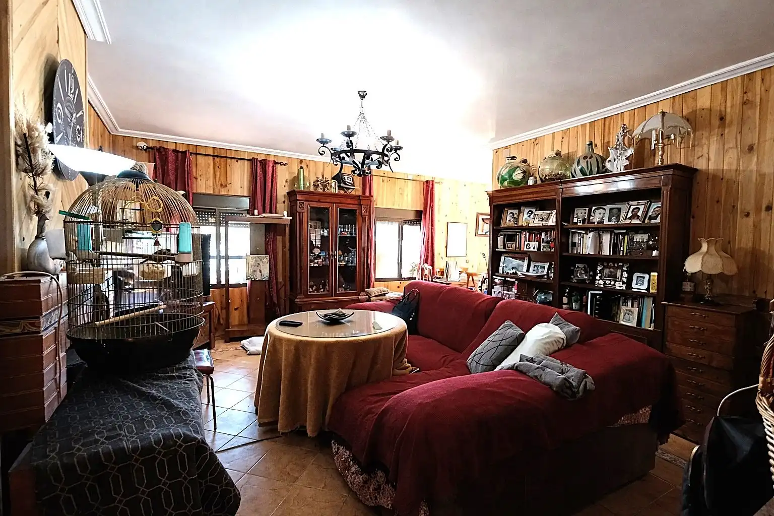 Sala d'estar de Finca rústica en venda en Andújar amb Jardí privat i Terrassa