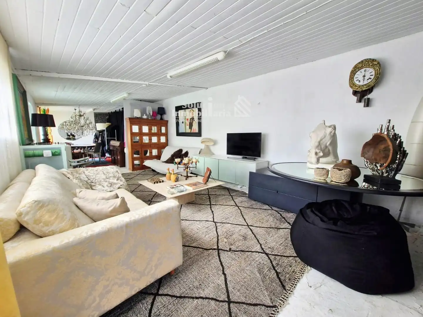 Sala de estar de Casa o chalet en venta en El Perdigón  con Calefacción, Jardín privado y Terraza