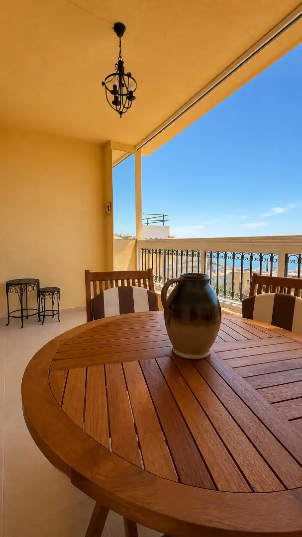 Terraza de Apartamento en venta en Mijas con Aire acondicionado, Terraza y Trastero
