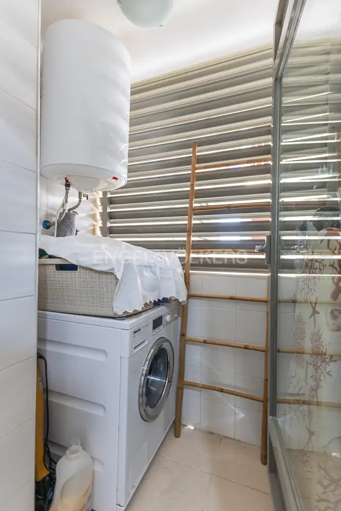 Balcony of Flat for rent in El Verger  with Air Conditioner, Heating and Private garden