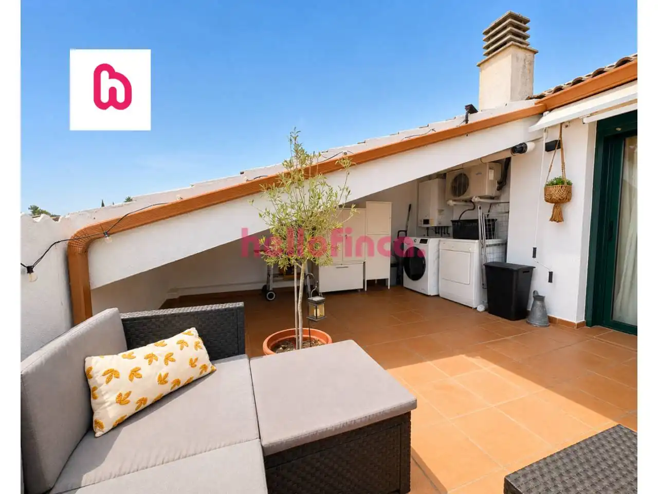 Terrace of Flat for sale in Sant Celoni  with Air Conditioner, Heating and Parquet flooring