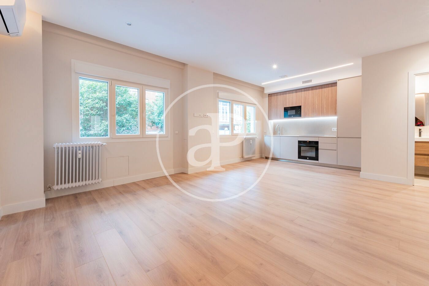 Living room of Flat for sale in  Madrid Capital  with Air Conditioner and Heating