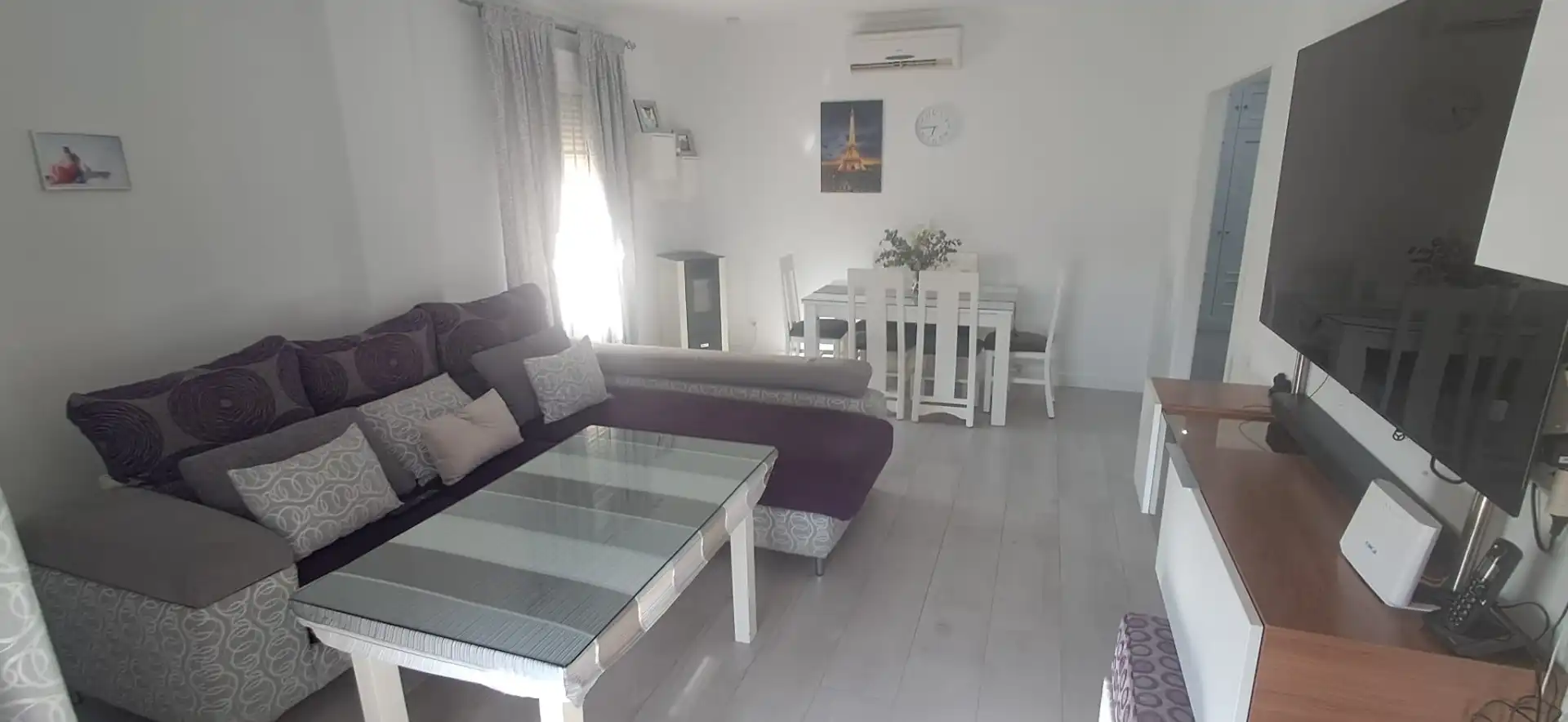 Wohnzimmer von Wohnung zum Verkauf in Utrera mit Klimaanlage, Heizung und Abstellraum