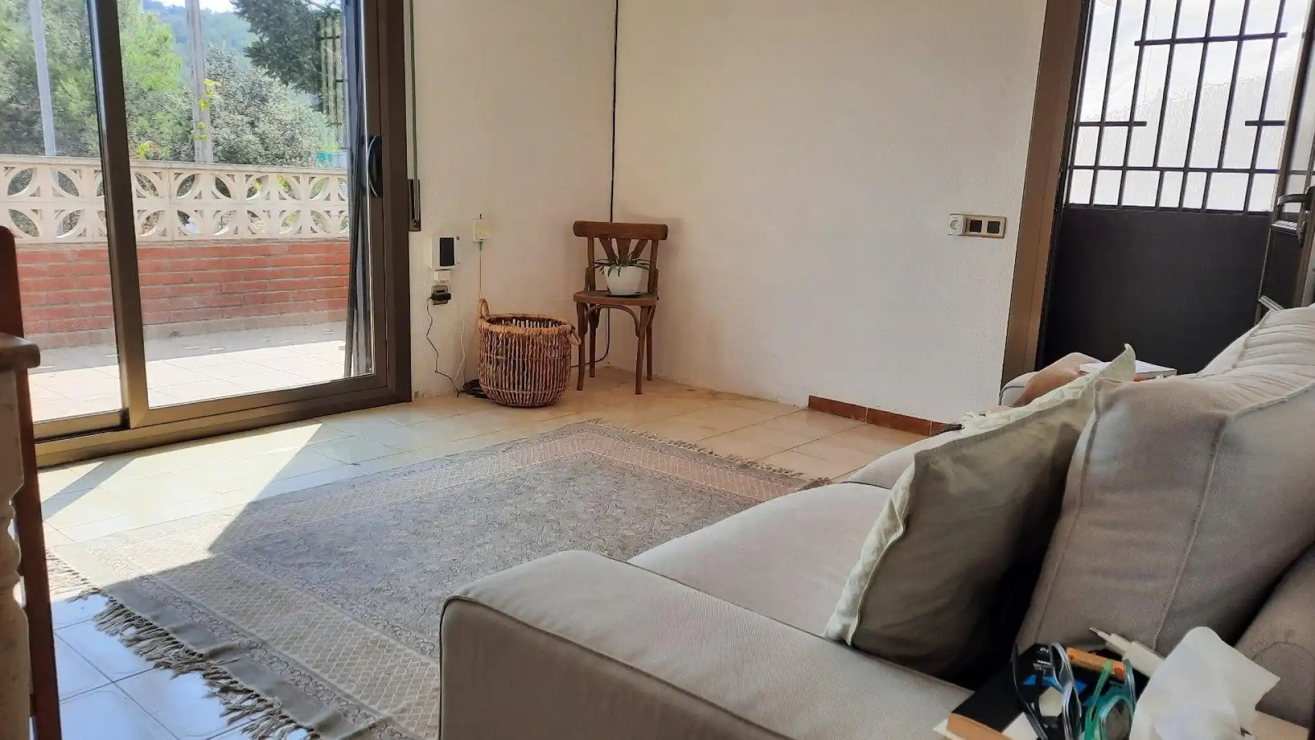 Living room of Houses for sale in Olèrdola, Barcelona