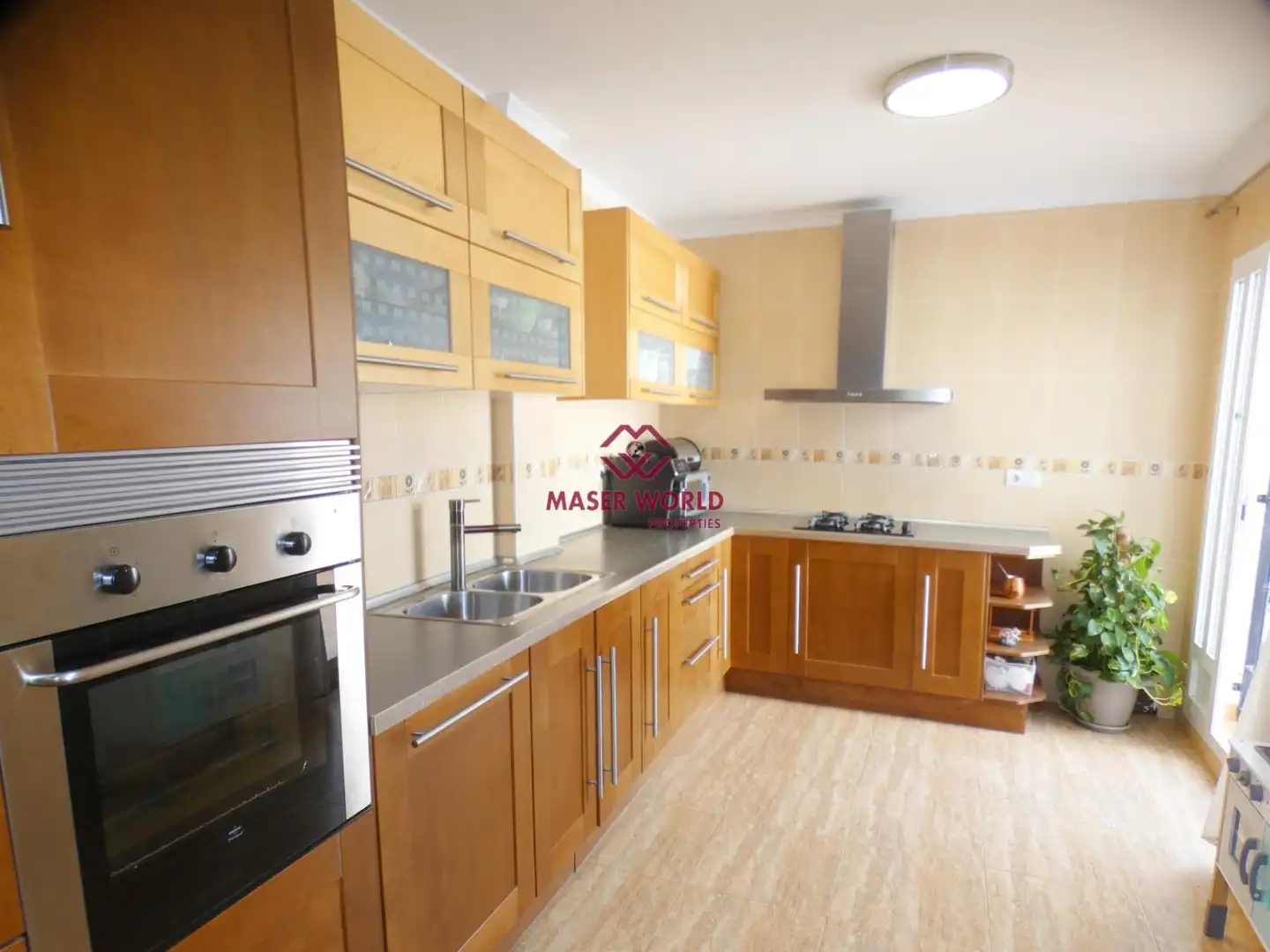 Cuina de Casa o xalet en venda en Mazarrón amb Aire condicionat, Calefacció i Terrassa